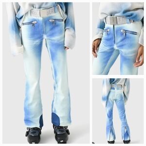 Goldbergh Blanchi Ski Pants Denim Jeans Blue Ciel Goldbergh Blue Ski Pants
